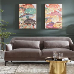 Tableau Touched Fish Meeting Two 75X100Cm
