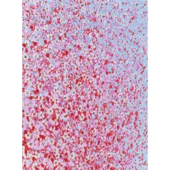 Tableau Touched Flower Boat Bleu-Fuchsia 80X100Cm