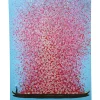 Tableau Touched Flower Boat Bleu-Fuchsia 120X160Cm