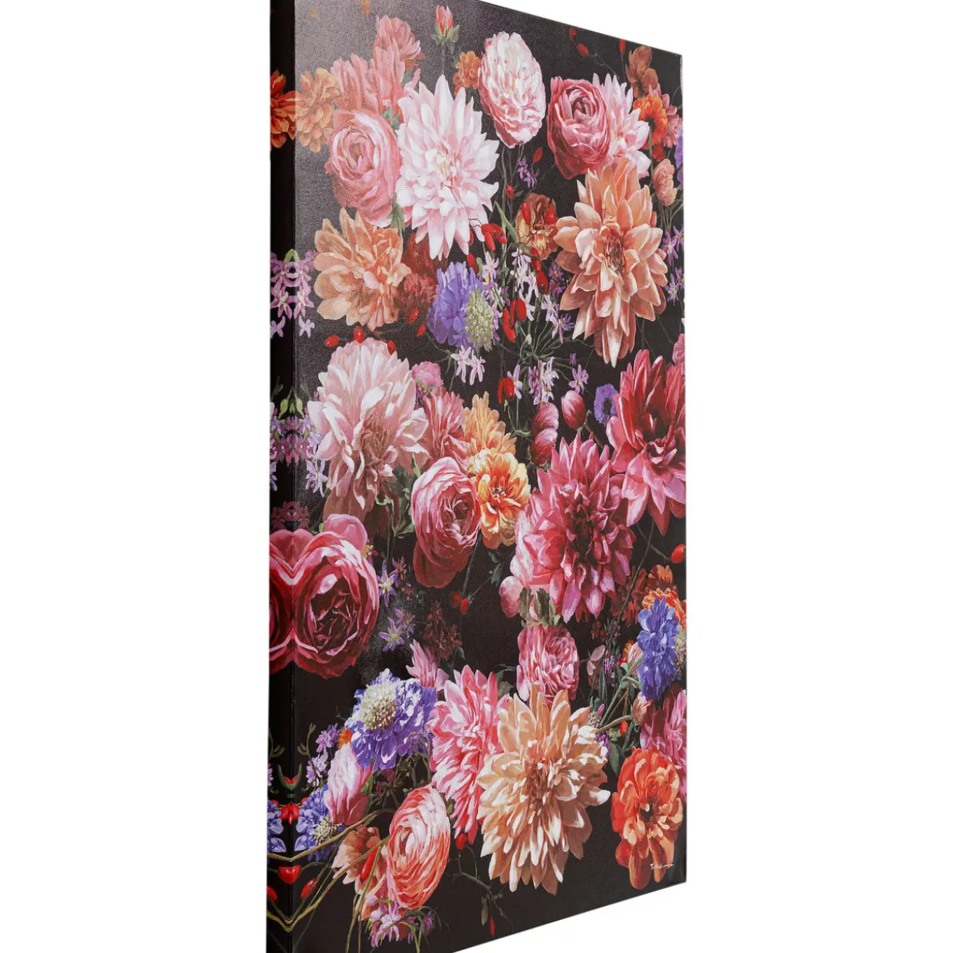 Tableau Touched Flower Bouquet 90X120Cm