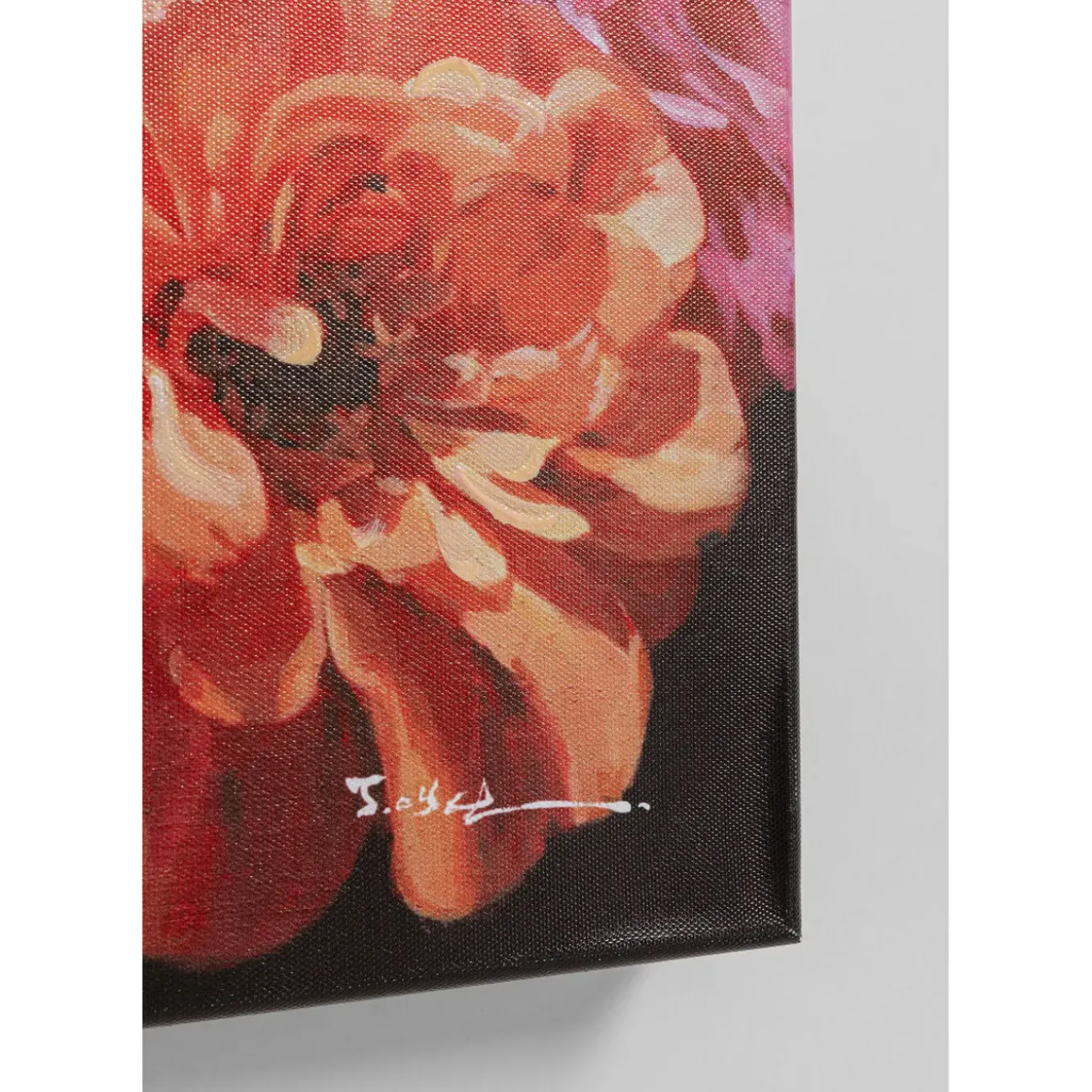 Tableau Touched Flower Bouquet 90X120Cm
