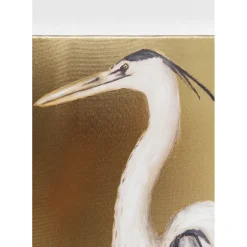 Tableau Touched Heron Left 50X70Cm