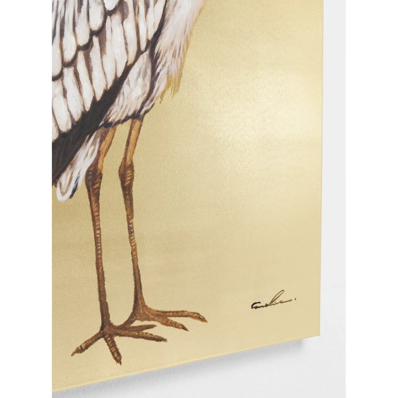 Tableau Touched Heron Right 50X70Cm