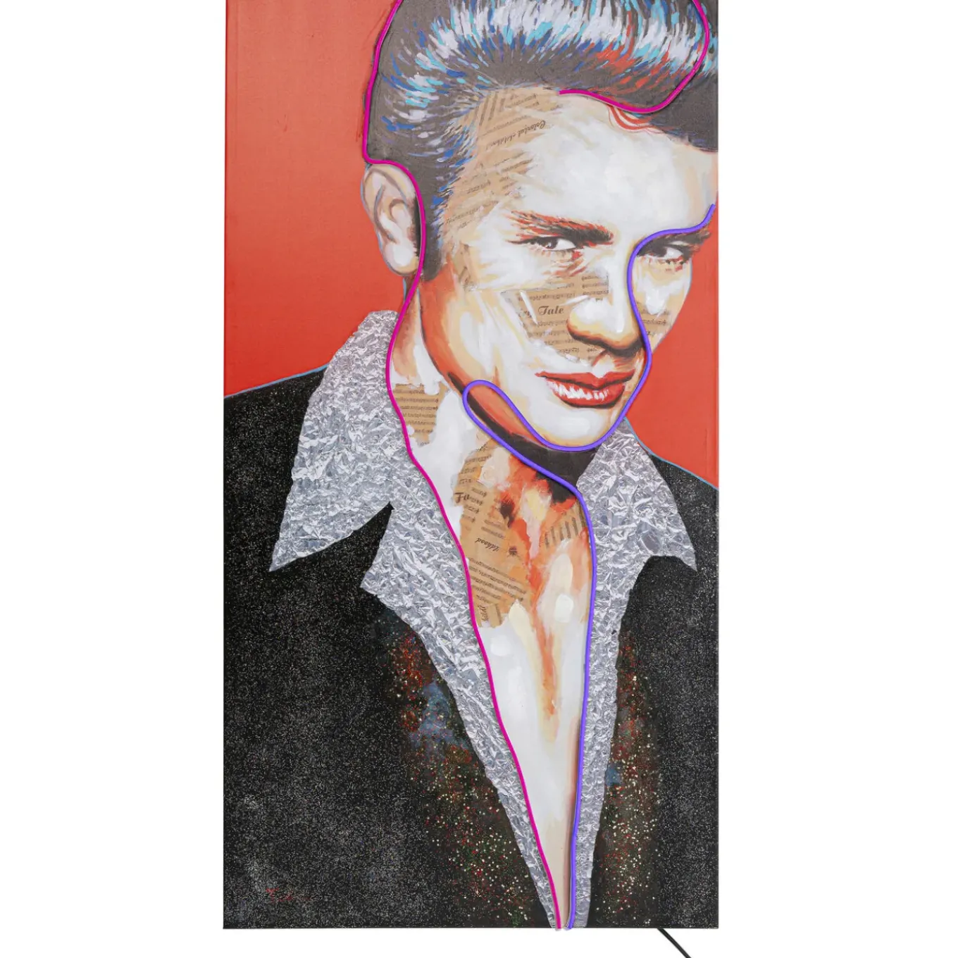 Tableau Touched Idol James Neon 160X80