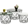 Tables Basses East Coast Rond (Jeu De 3)