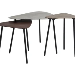 Tables Basses Loft Triangle Vintage (Set De 3)