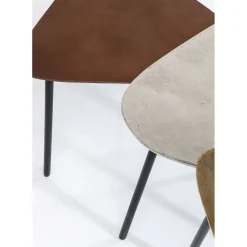 Tables Basses Loft Triangle Vintage (Set De 3)