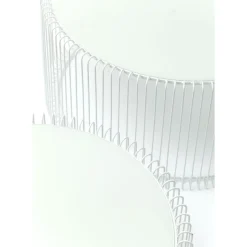 Tables Basses Wire Blanches (Set De 2)