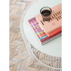 Tables Basses Wire Blanches (Set De 2)