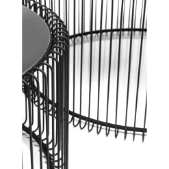 Tables Basses Wire Noir (Set De 2)
