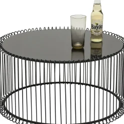 Tables Basses Wire Noir (Set De 2)