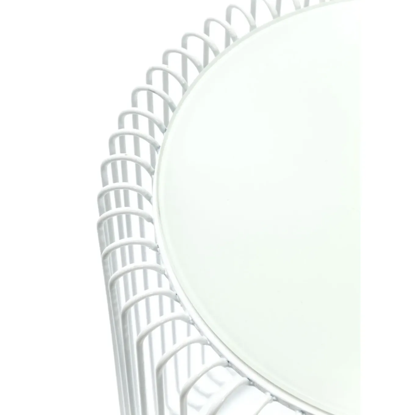 Tables D Appoint Wire Blanc O44Cm (2/Set)