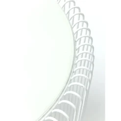 Tables D Appoint Wire Blanc O44Cm (2/Set)