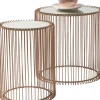 Tables D Appoint Wire Cuivre O44Cm (2/Set)