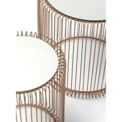 Tables D Appoint Wire Cuivre O44Cm (2/Set)