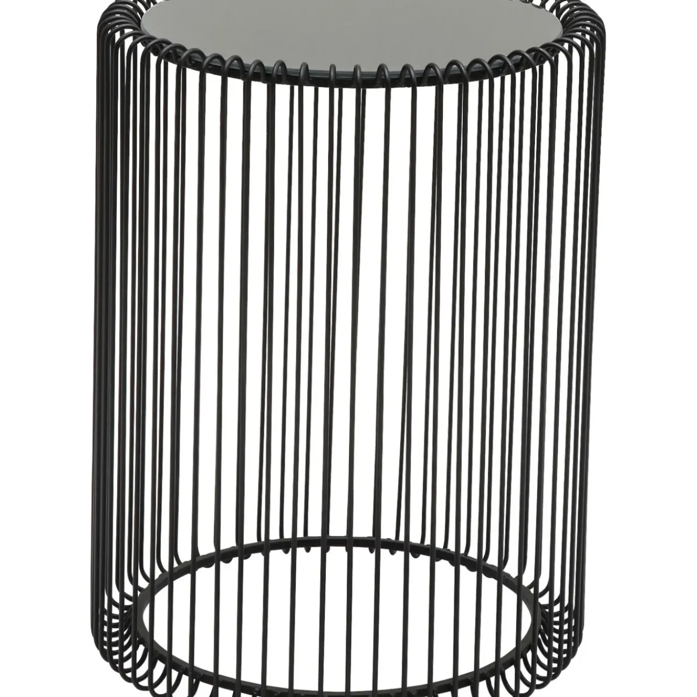 Tables D Appoint Wire Noir (Set/2) O44Cm