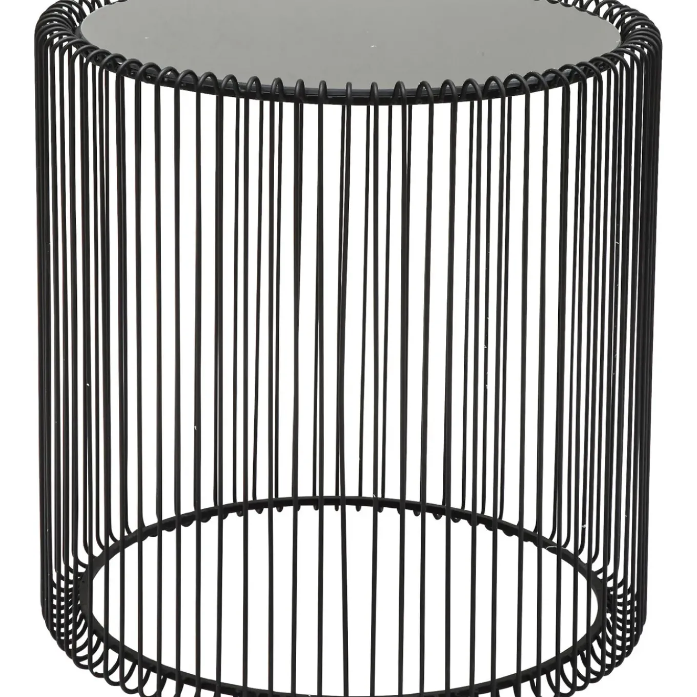 Tables D Appoint Wire Noir (Set/2) O44Cm