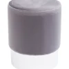 Tabouret Cherry Gris Clair Silver O35Cm