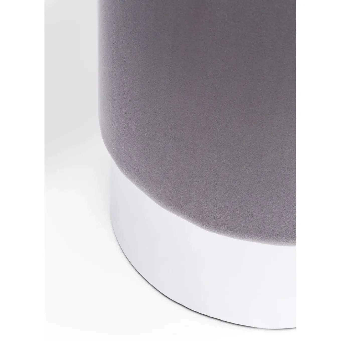 Tabouret Cherry Gris Clair Silver O35Cm