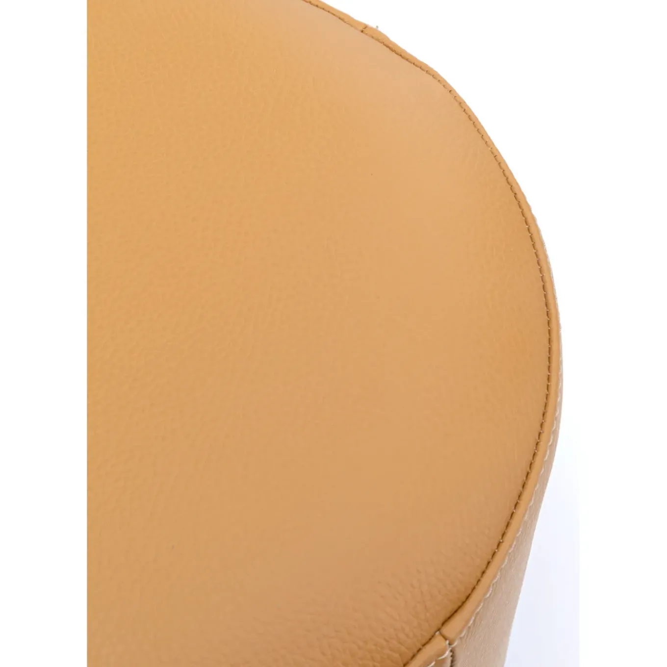 Tabouret Cherry Leather Marron O36Cm