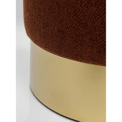 Tabouret Cherry Lina Marron Laiton O35Cm