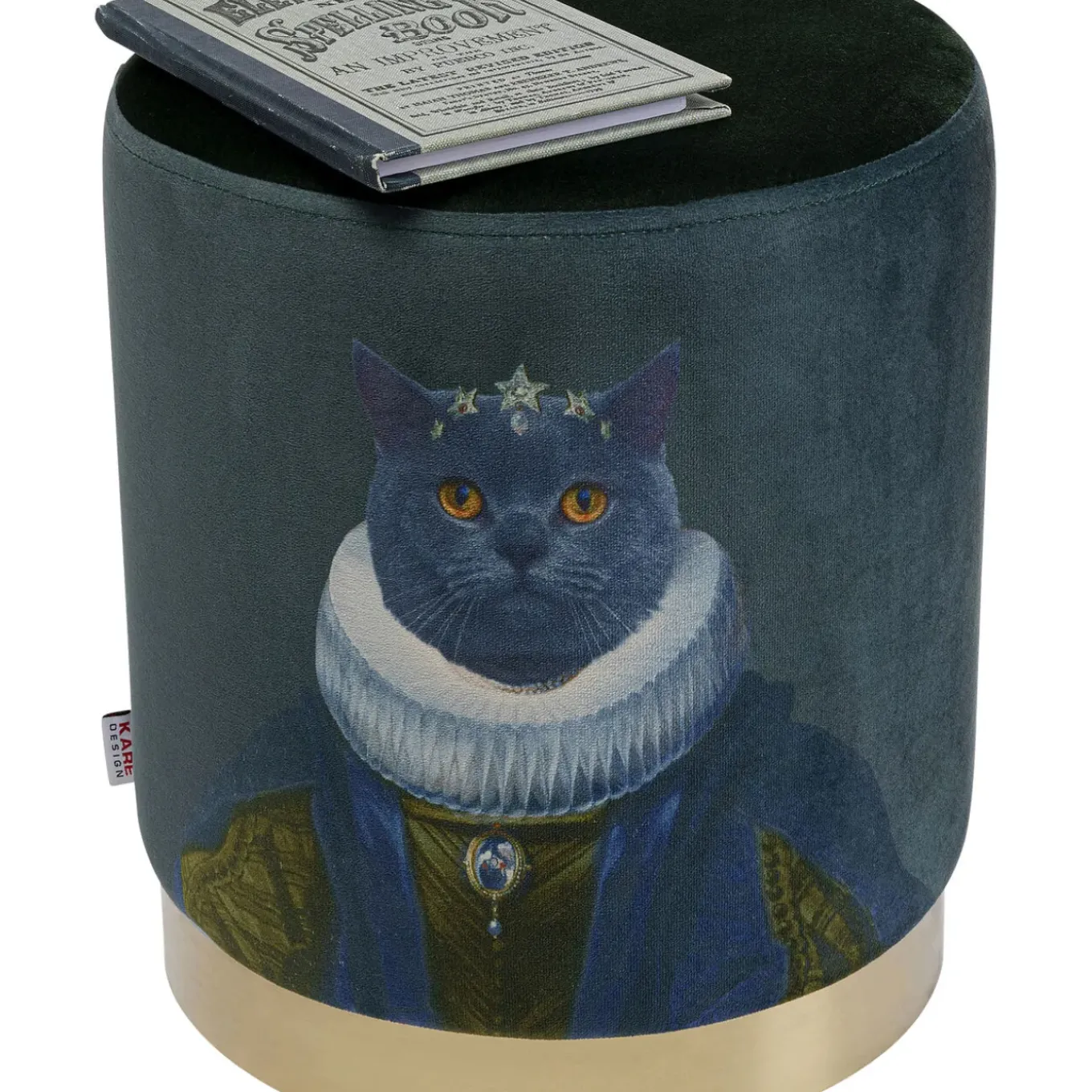 Tabouret Cherry Mr. Cat Laiton O32Cm