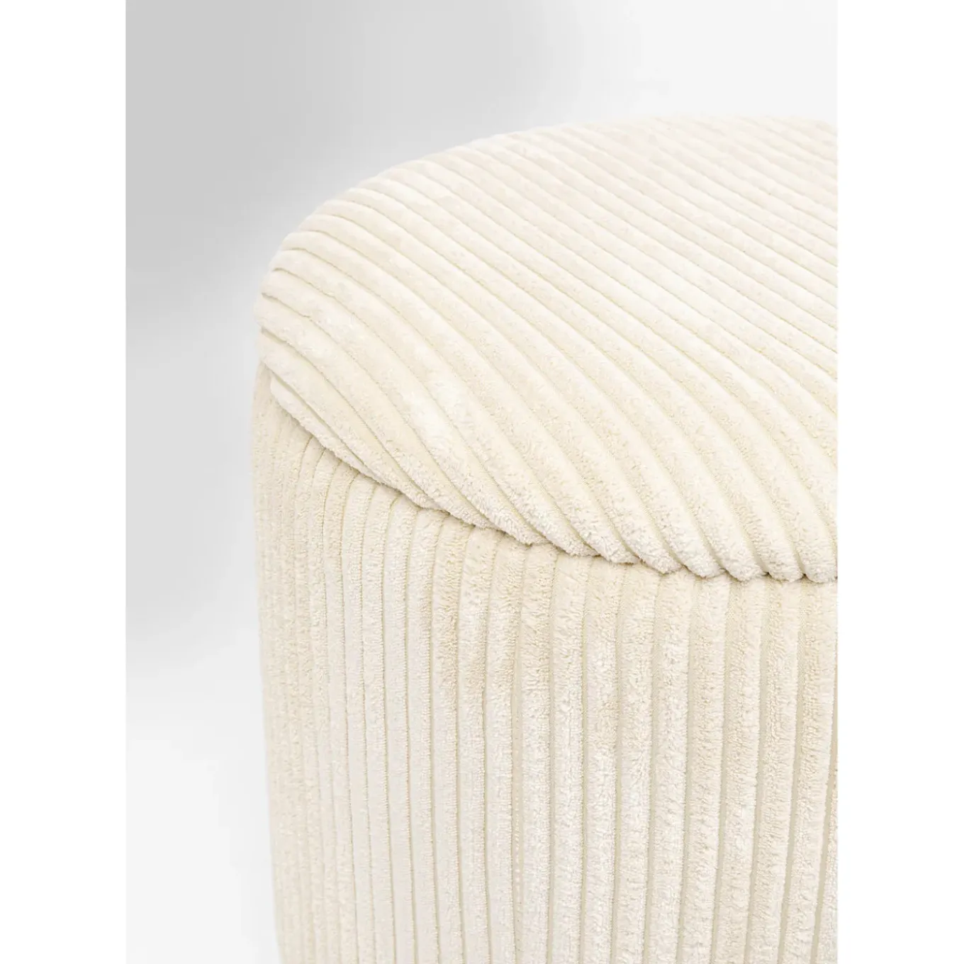 Tabouret Cherry Storage Cord Creme (2/Set)