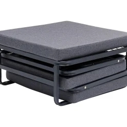 Tabouret Convertible Brenda Gris-Cover Gris 76X7