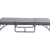Tabouret Convertible Brenda Gris-Cover Gris 76X7