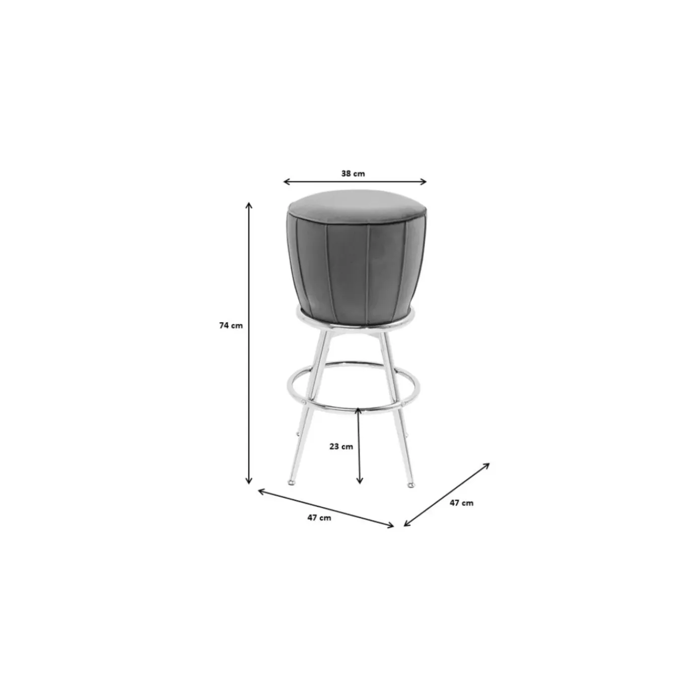 Tabouret De Bar After Work Dore