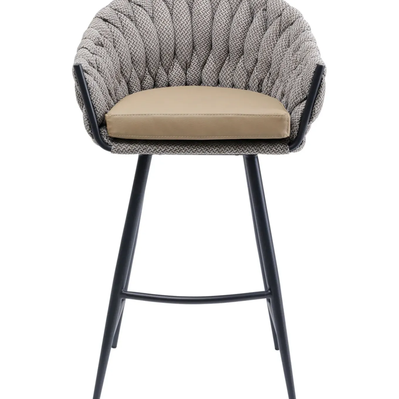 Tabouret De Bar Knot Tweed