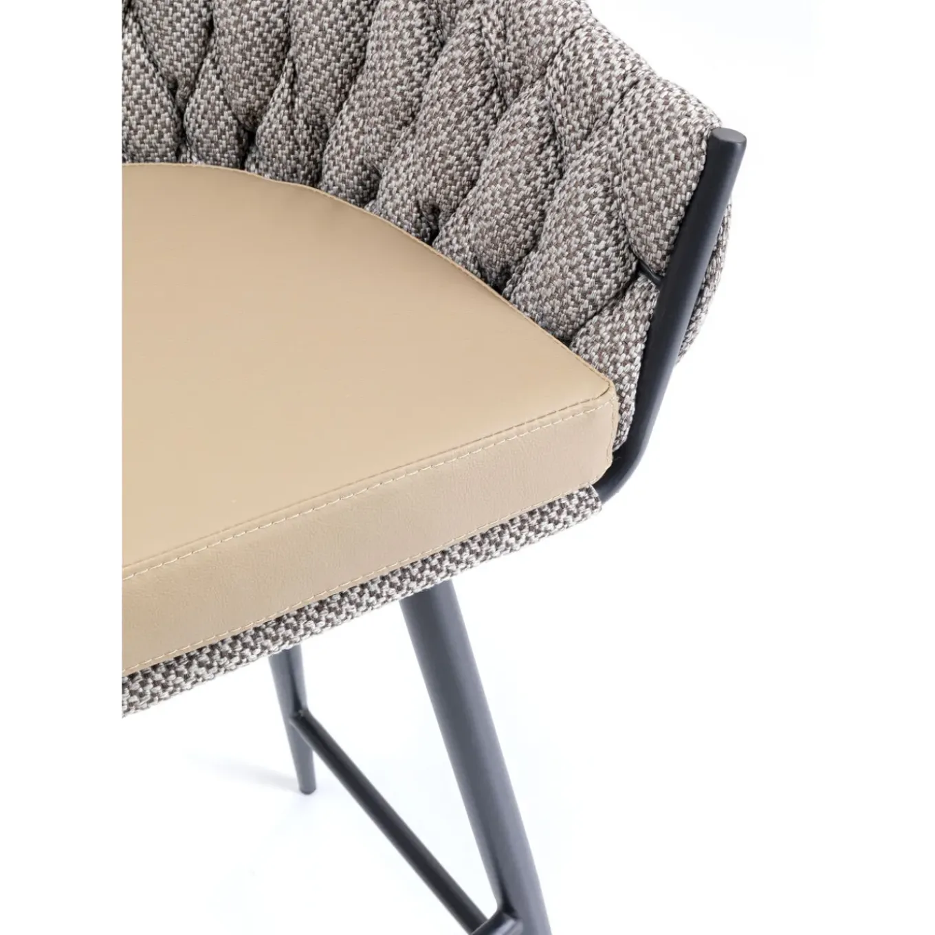 Tabouret De Bar Knot Tweed