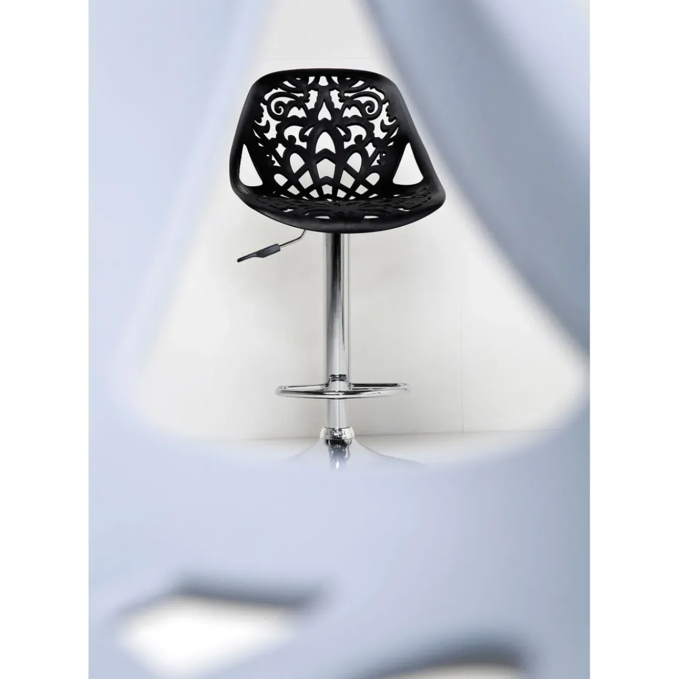 Tabouret De Bar Ornament Blanc