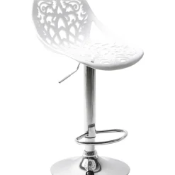Tabouret De Bar Ornament Blanc