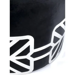 Tabouret Jenna Noir O61Cm