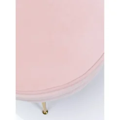 Tabouret Water Lily Dore Rose O50Cm