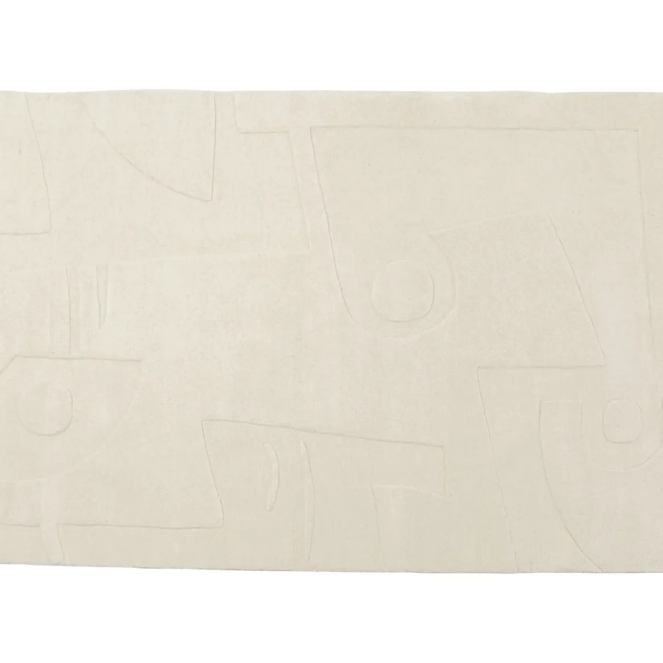 Tapis Conor Blanc Casse 170X240Cm