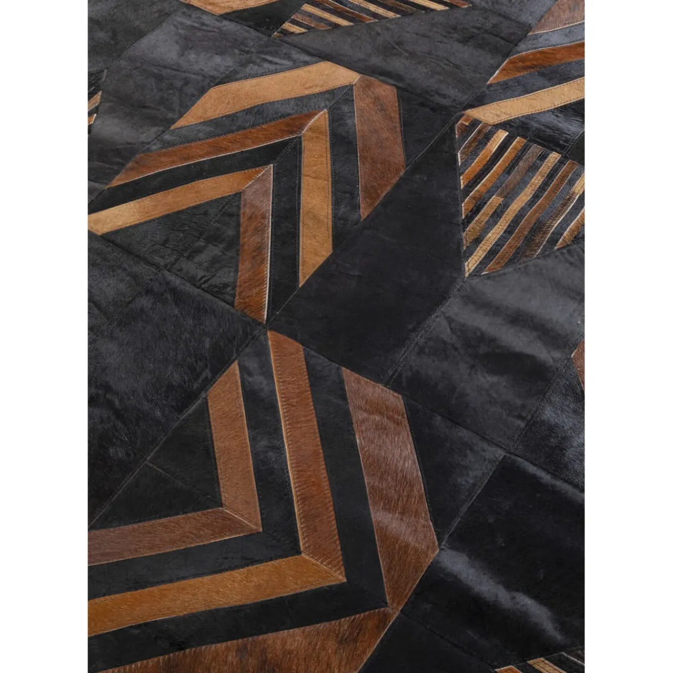 Tapis En Cuir Puzzle 170X240Cm