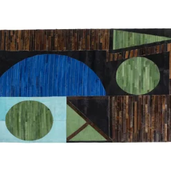 Tapis En Cuir Shifted 170X240Cm