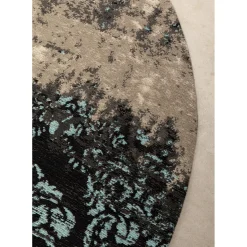 Tapis Kelim Ornament Turquoise O200Cm