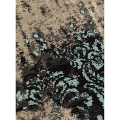 Tapis Kelim Ornament Turquoise O200Cm