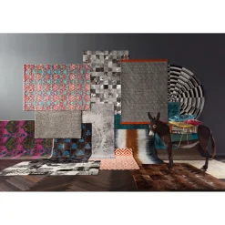 Tapis Kelim Pop Gris 170X240Cm