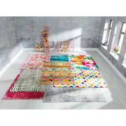 Tapis Kelim Pop Gris 170X240Cm