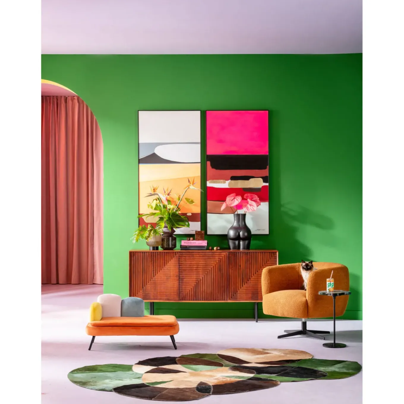 Tapis Ovado Colore 170X240Cm