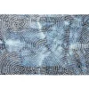 Tapis Stamp Bleu 200X300Cm