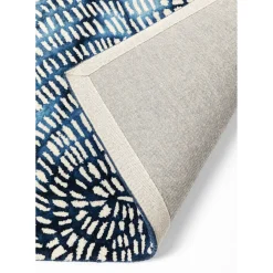Tapis Stamp Bleu 200X300Cm