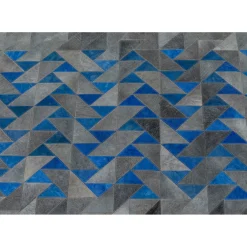 Tapis Triangle Gris 170X240Cm