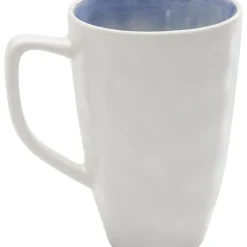 Tasse Crackle Bleu & Blanc