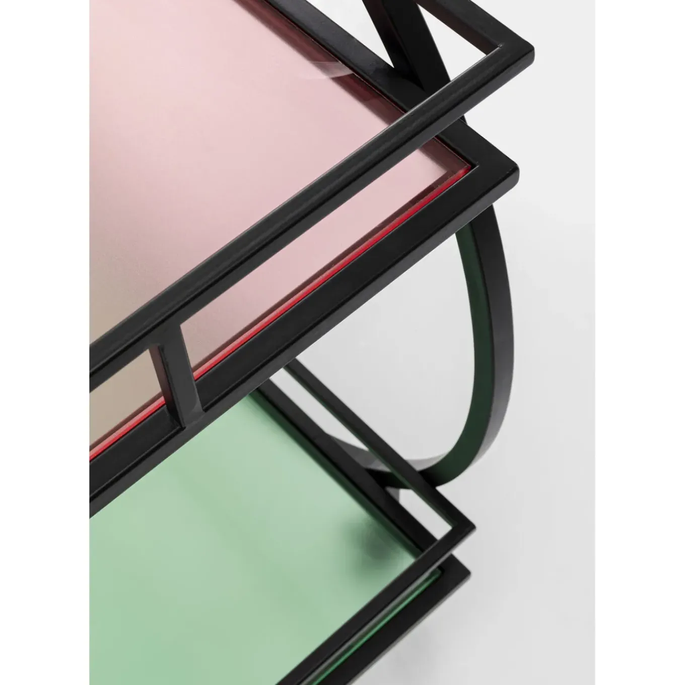 Tea Cart Rainbow Rond