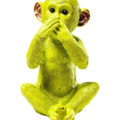 Tirelire Monkey Iwazaru Citron Vert